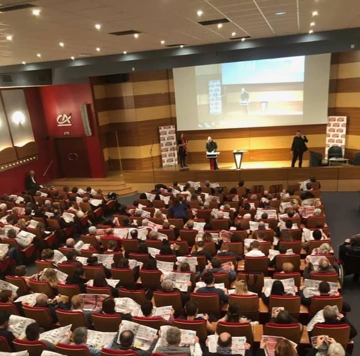 Interaction entre Grégory DEL RIO et son public